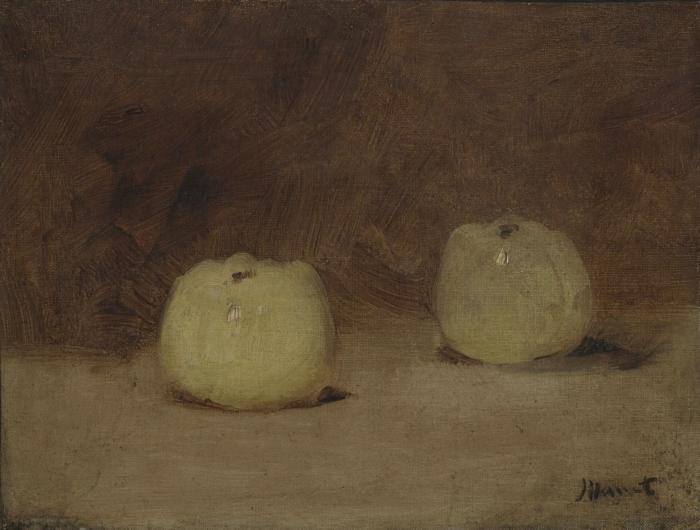 Edouard Manet Still Life with Two Apples oil painting image
